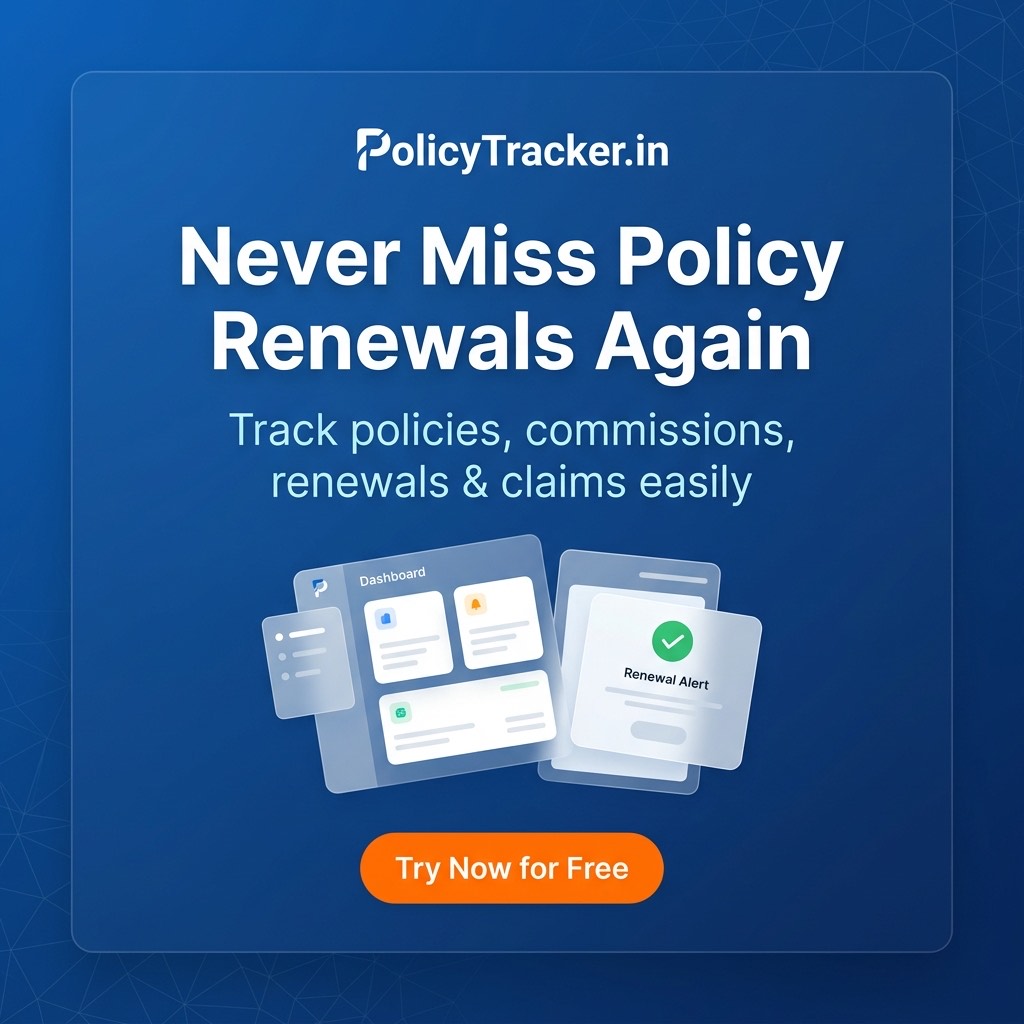 Motor Insurance Agent CRM | Car & Bike Renewal Tracker | PolicyTracker
